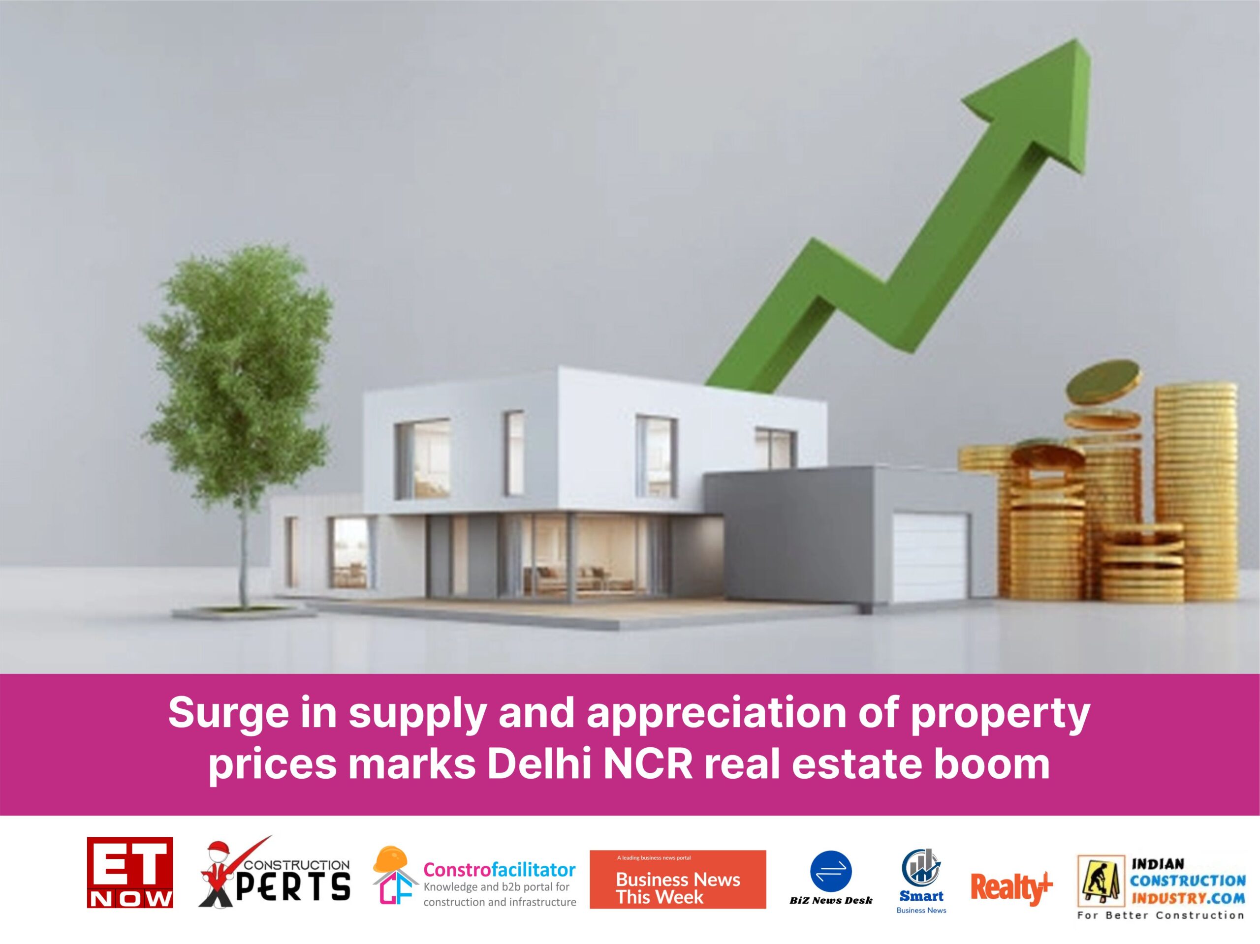 Surge in supply and appreciation of property prices marks Delhi NCR real estate boom