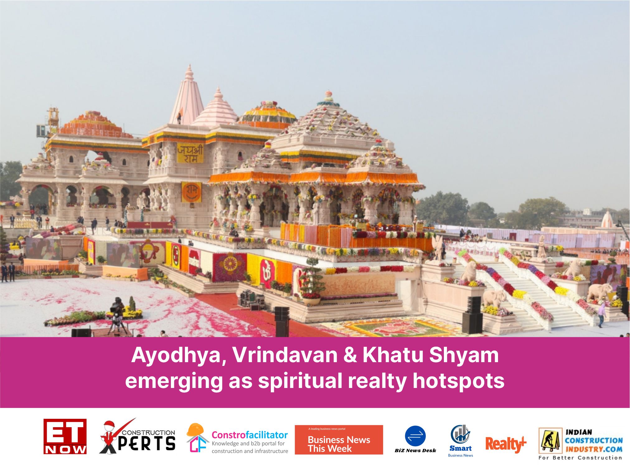 Ayodhya, Vrindavan & Khatu Shyam emerging as spiritual realty hotspots