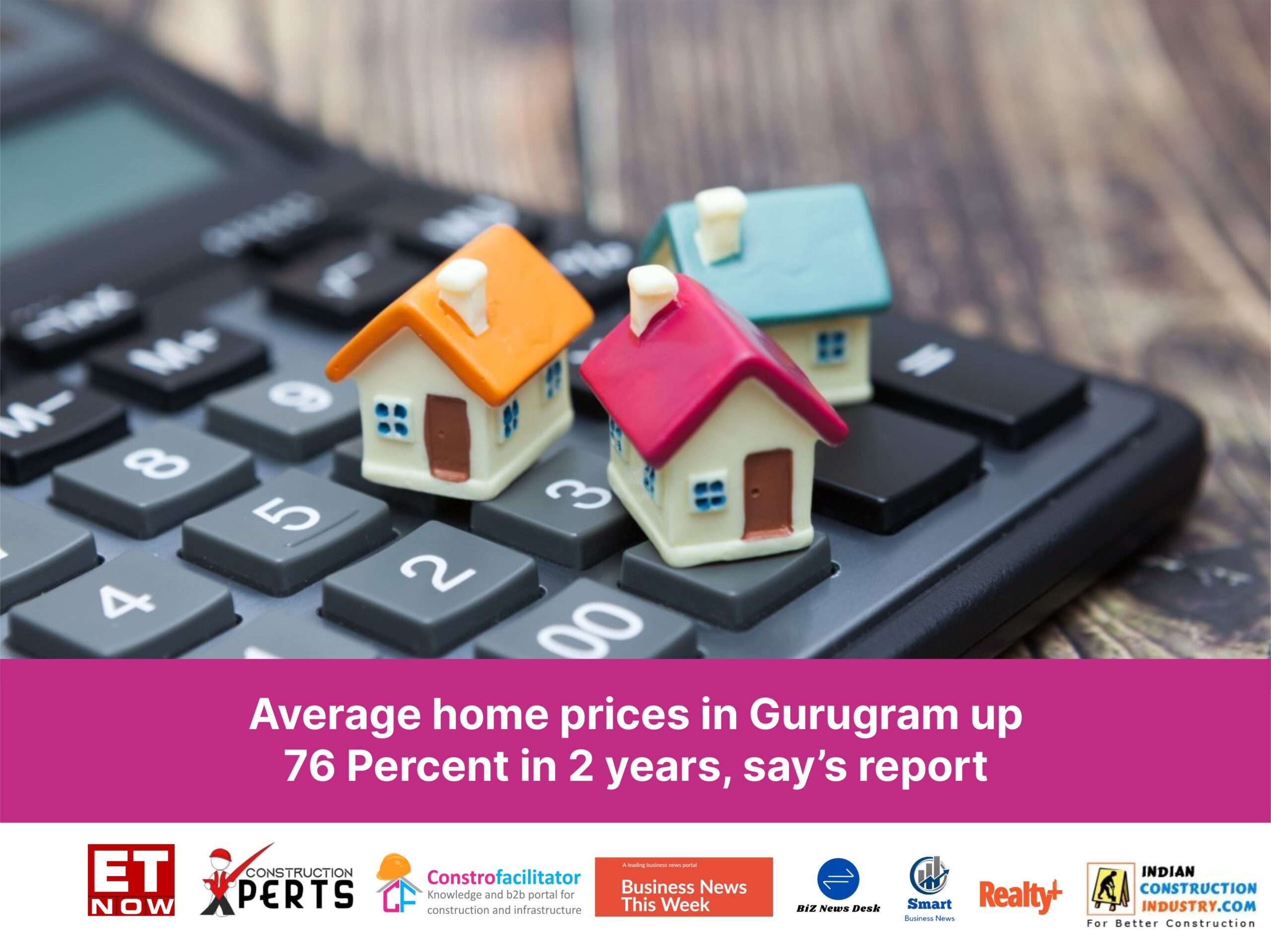 Average home prices in Gurugram up 76 Percent in 2 years, say’s report