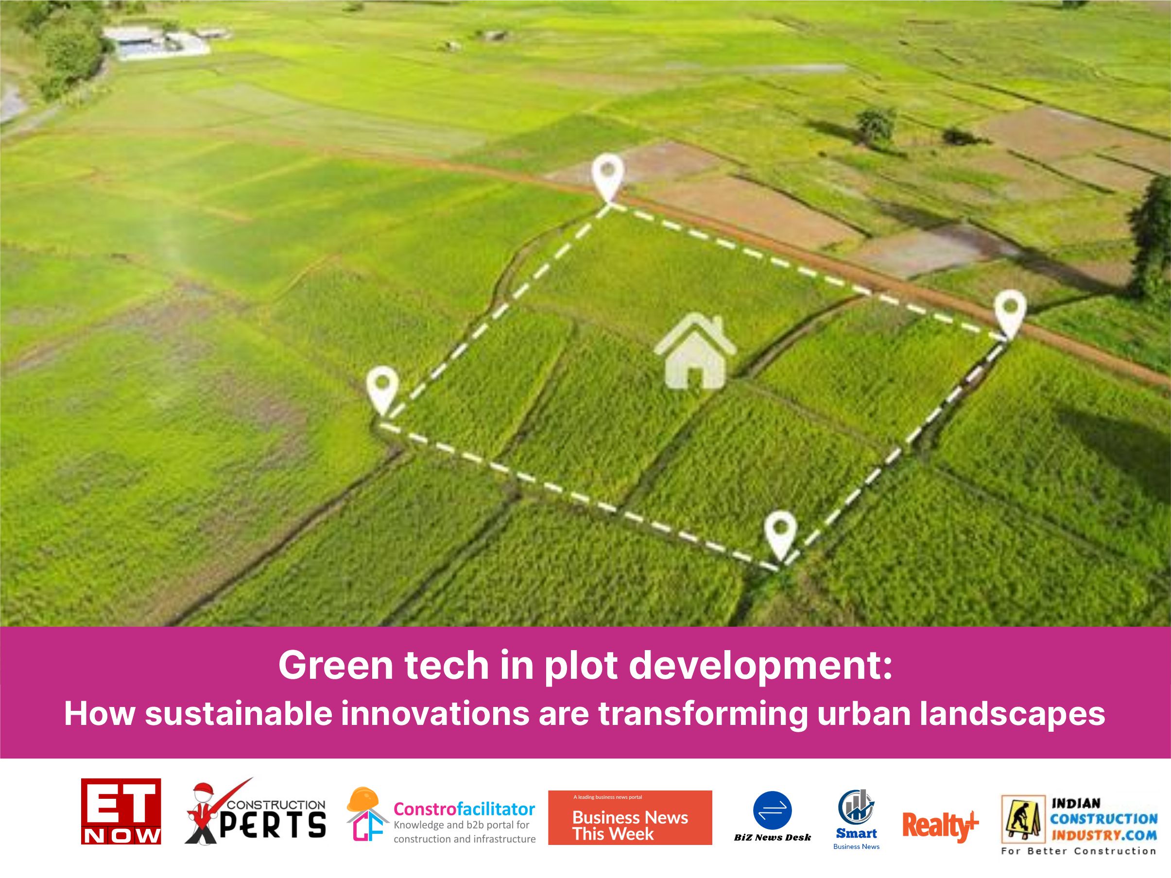 Green tech in plot development: How sustainable innovations are transforming urban landscapes